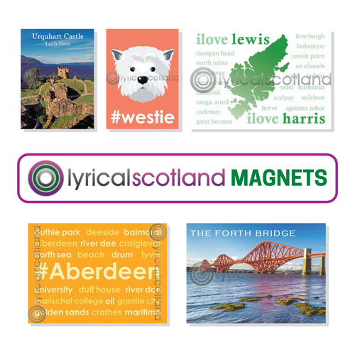 Lyrical Scotland Magnets
